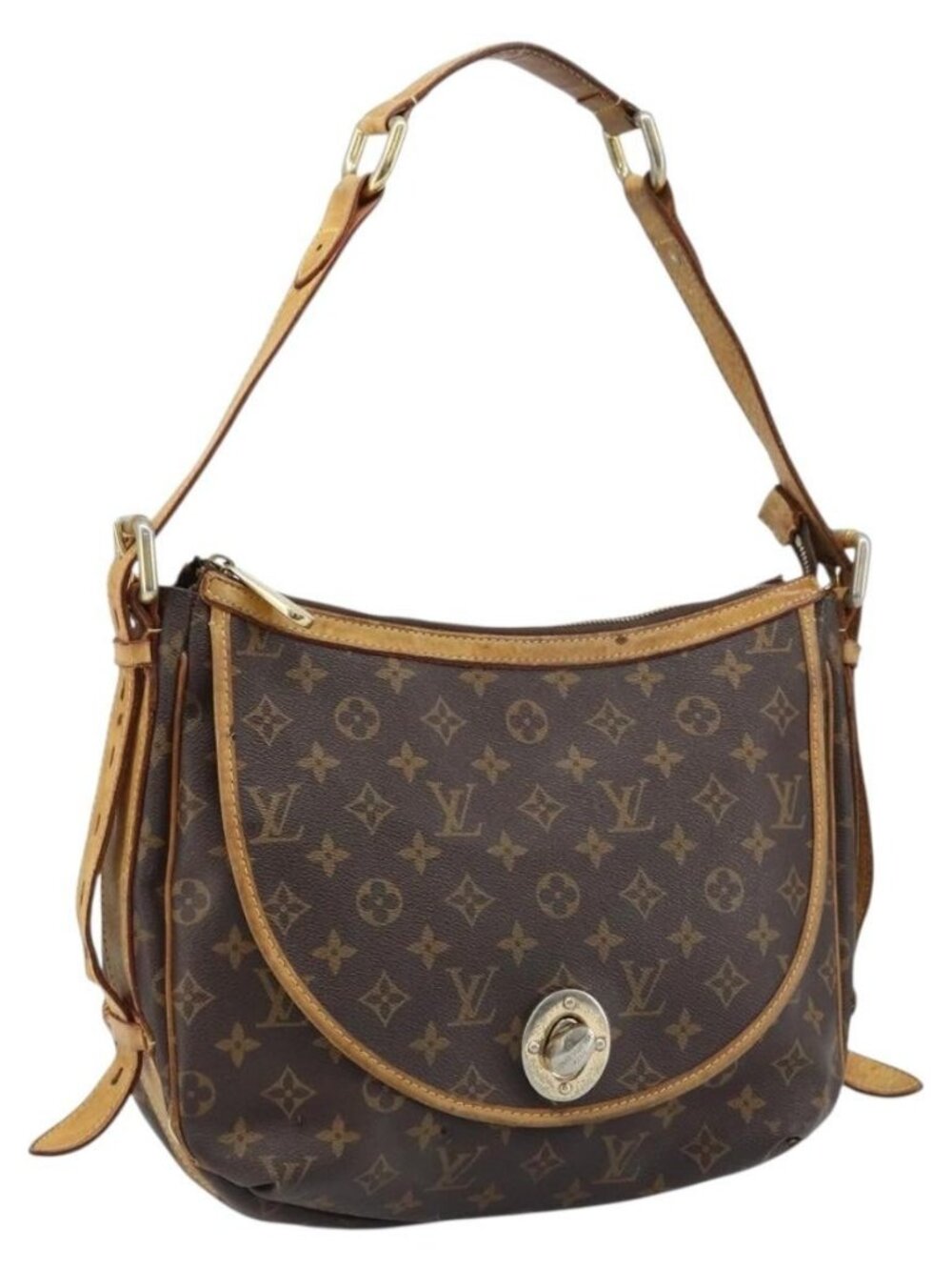 LOUIS VUITTON Monogram Tolum GM Shoulder Bag M40075 LV Auth ka2477